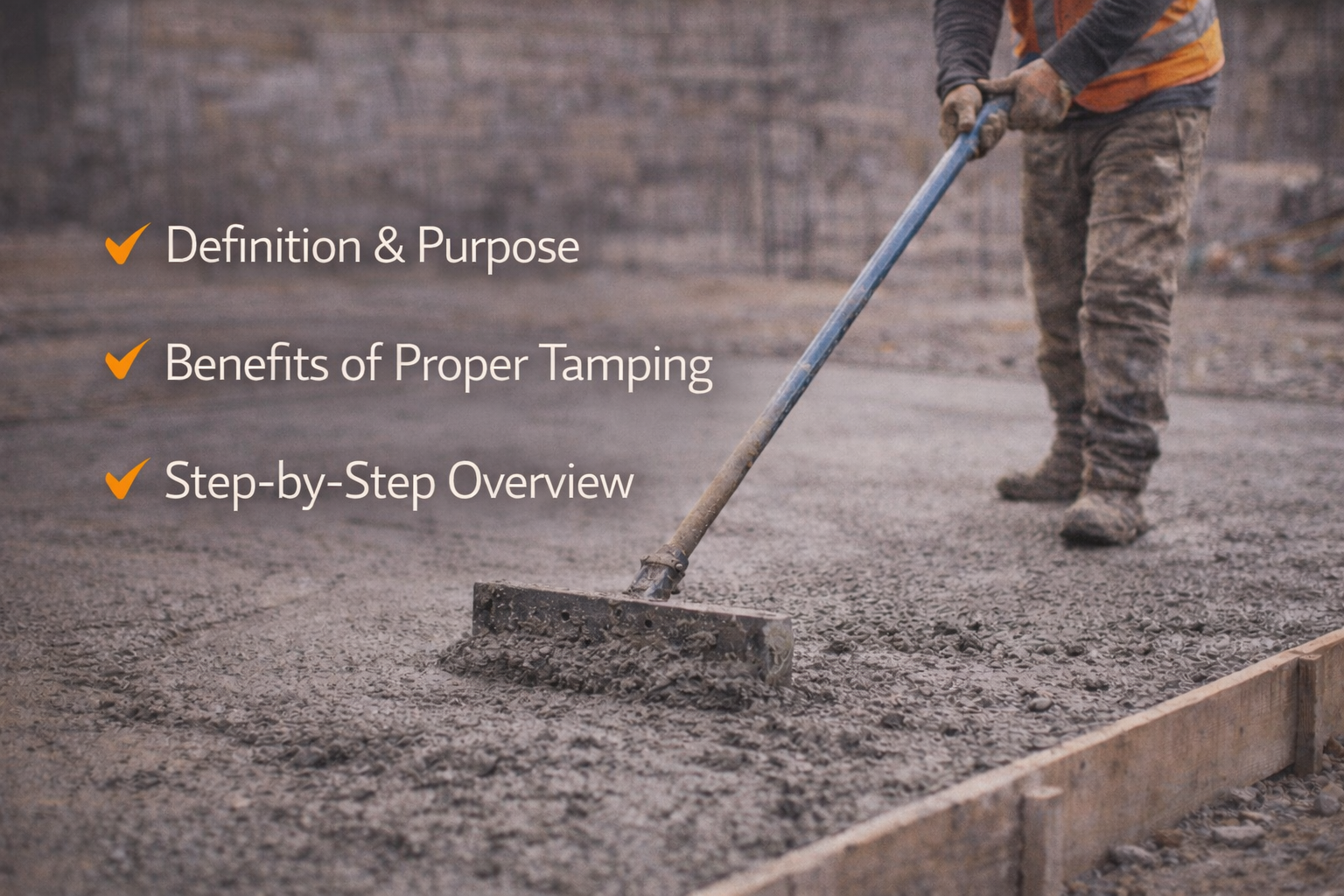 Concrete Tamping What It Is and Why It Matters